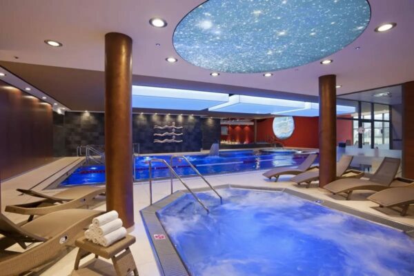 Vnútorné bazény v hoteli Vitality (Vendryně)