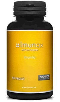 Komplexný výživový doplnok Imunax - obsah 60 kapsúl
