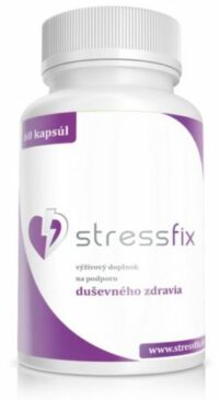 Výživový doplnok Stressfix na podporu duševného zdravia