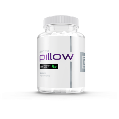 Výživový doplnok na podporu spánku a uvoľnenie organizmu Zerex Pillow s obsahom 60 kapsúl